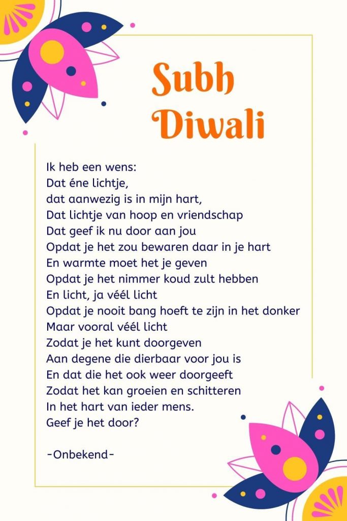 Happy Diwali wens - ARCHANA.NL