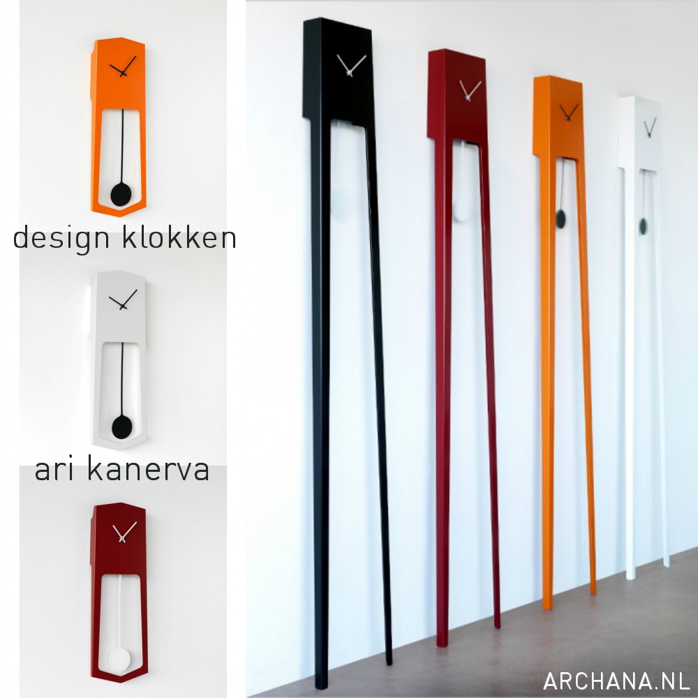 Diplomaat oneerlijk Hiel Design klokken van Finse ontwerper Ari Kanerva • ARCHANA.NL