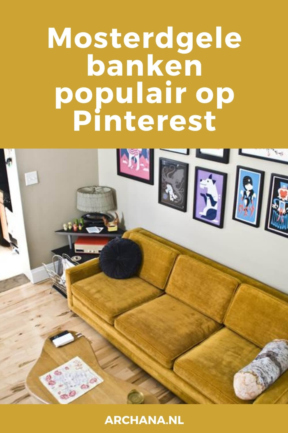 Mosterdgele banken zijn populair op Pinterest - ARCHANA.NL