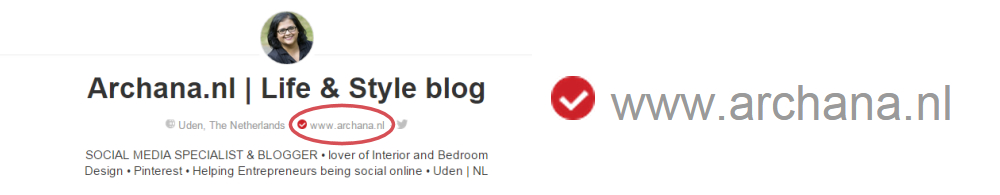 Je website verifiëren op Pinterest | Pinterest tips om je online zichtbaarheid te vergroten | ARCHANA.NL #pinteresttips #pinterestmarketing