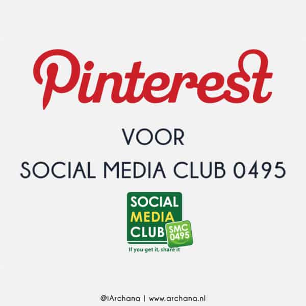 Pinterest presentatie voor SMC0495 | www.archana.nl