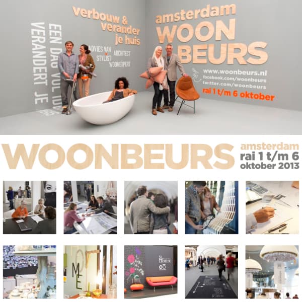 Hét woonevenement van het jaar: Woonbeurs 2013 in RAI Amsterdam | www.archana.nl