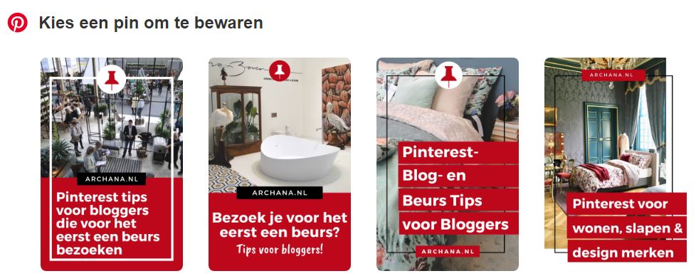 Pinbare afbeeldingen | 4 tips om je blog zo visueel mogelijk in te richten - ARCHANA.NL #pinteresttips #blogtips