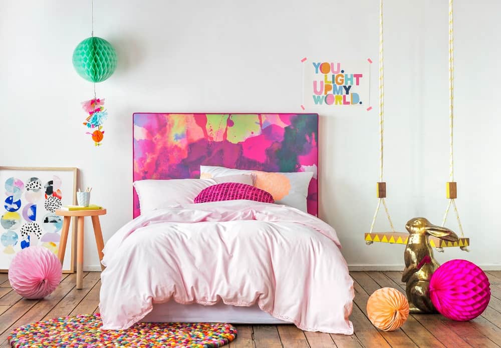 Mexsii kids headboard - Strawberry Fields | Mexsii Bedhead Collection from Australia | Mexsii hoofdbord maakt van je slaapkamer een waar kunstwerk | ARCHANA.NL