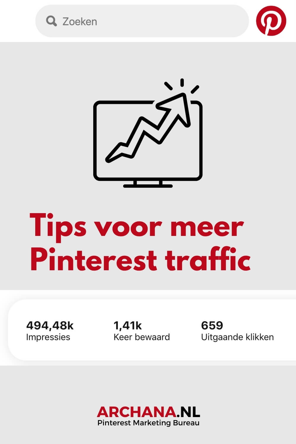 Dit is wat je moet doen voor meer Pinterest traffic naar je website - ARCHANA.NL Pinterest Marketing Bureau - Archana Haarnack