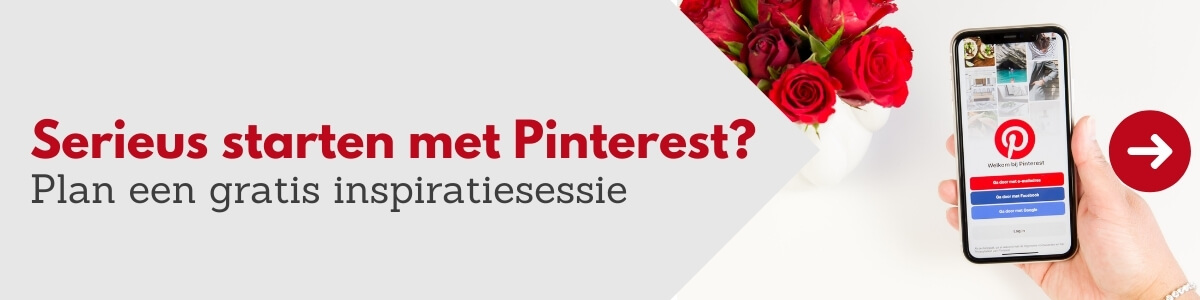 Wil je weten of Pinterest ook interessant is voor jouw bedrijf? Plan een gratis inspiratiesessie - ARCHANA.NL Pinterest Marketing Bureau