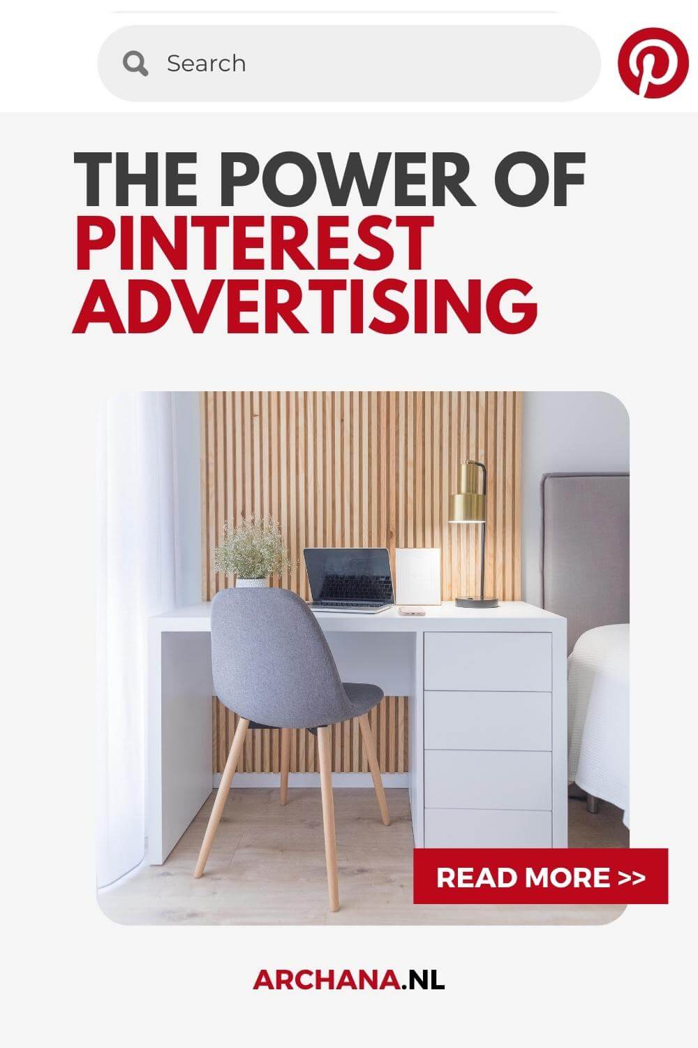 Pinterest Advertising Experts - 5 questions about Pinterest Ads for the experts - ARCHANA.NL