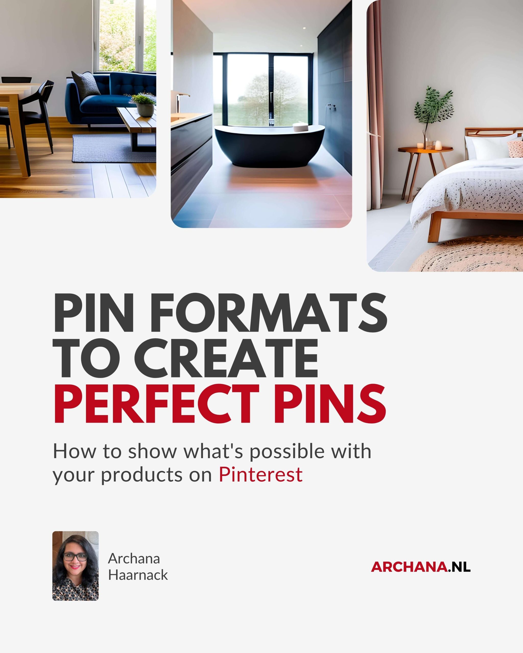 Pinterest Pin Formats Guide - ARCHANA.NL