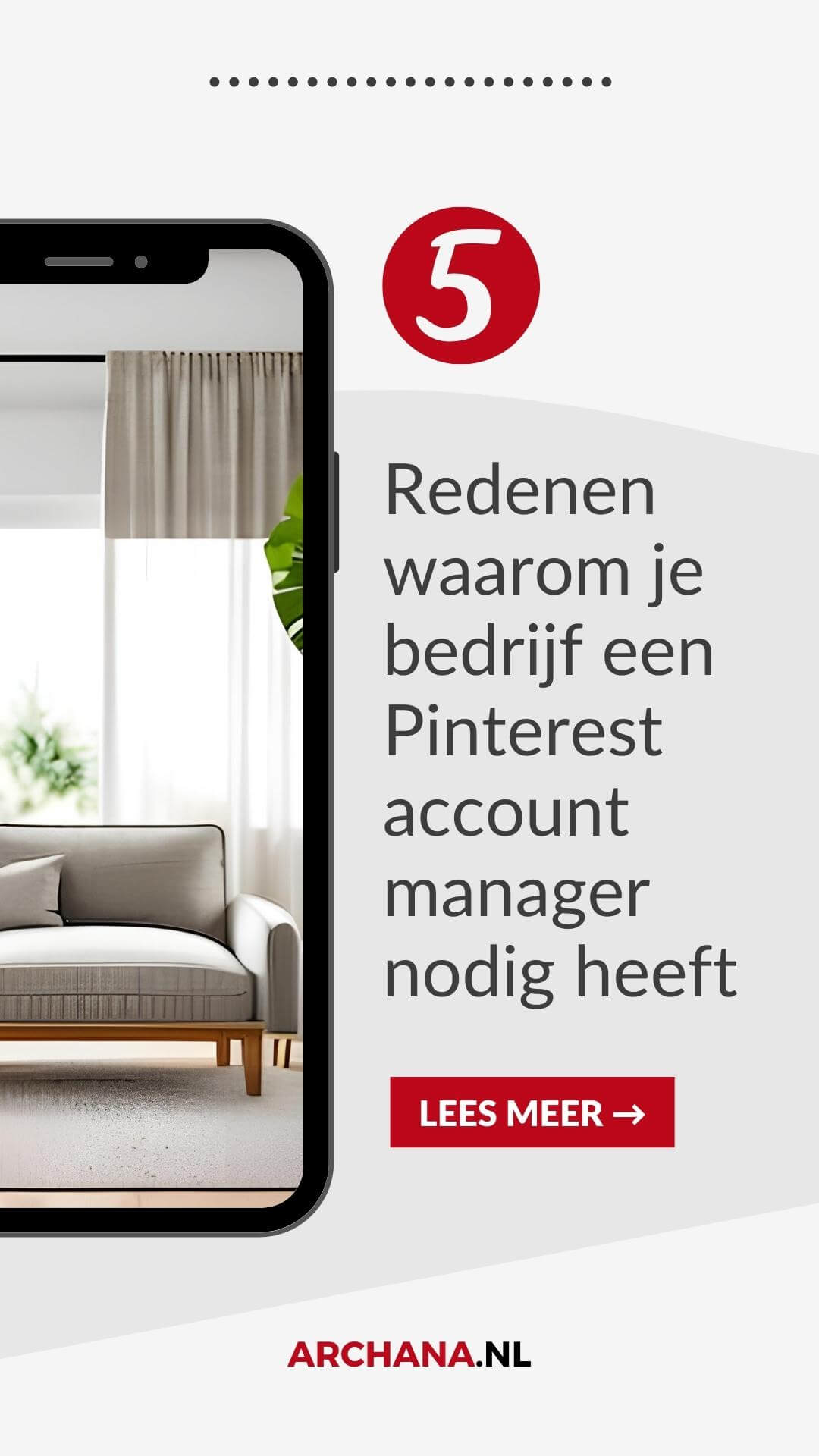 5 Redenen waarom je bedrijf een Pinterest account manager nodig heeft - ARCHANA.NL