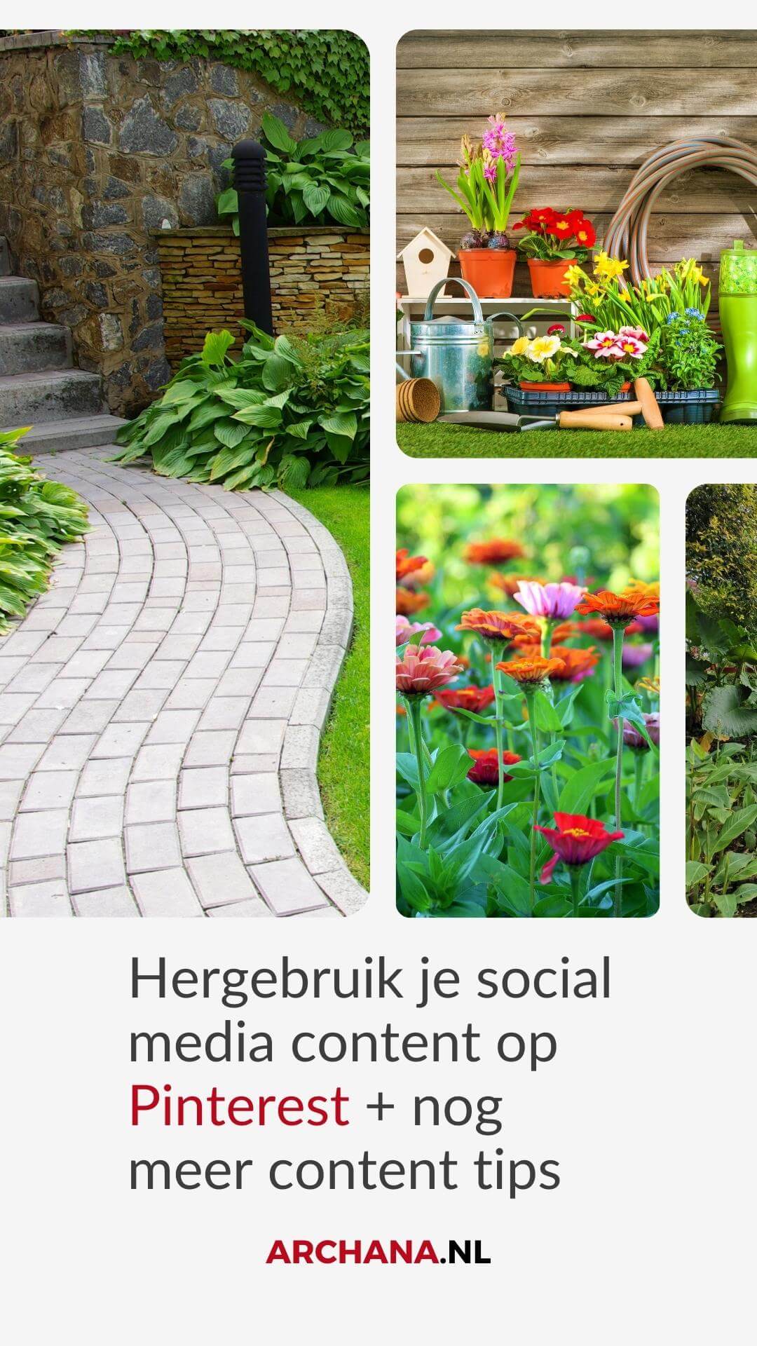 Hergebruik je social media content op Pinterest + nog meer content tips - ARCHANA.NL