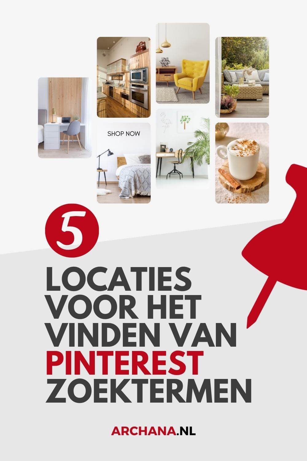 5 locaties voor het vinden van Pinterest zoektermen - Pinterest tips voor bedrijven - ARCHANA.NL