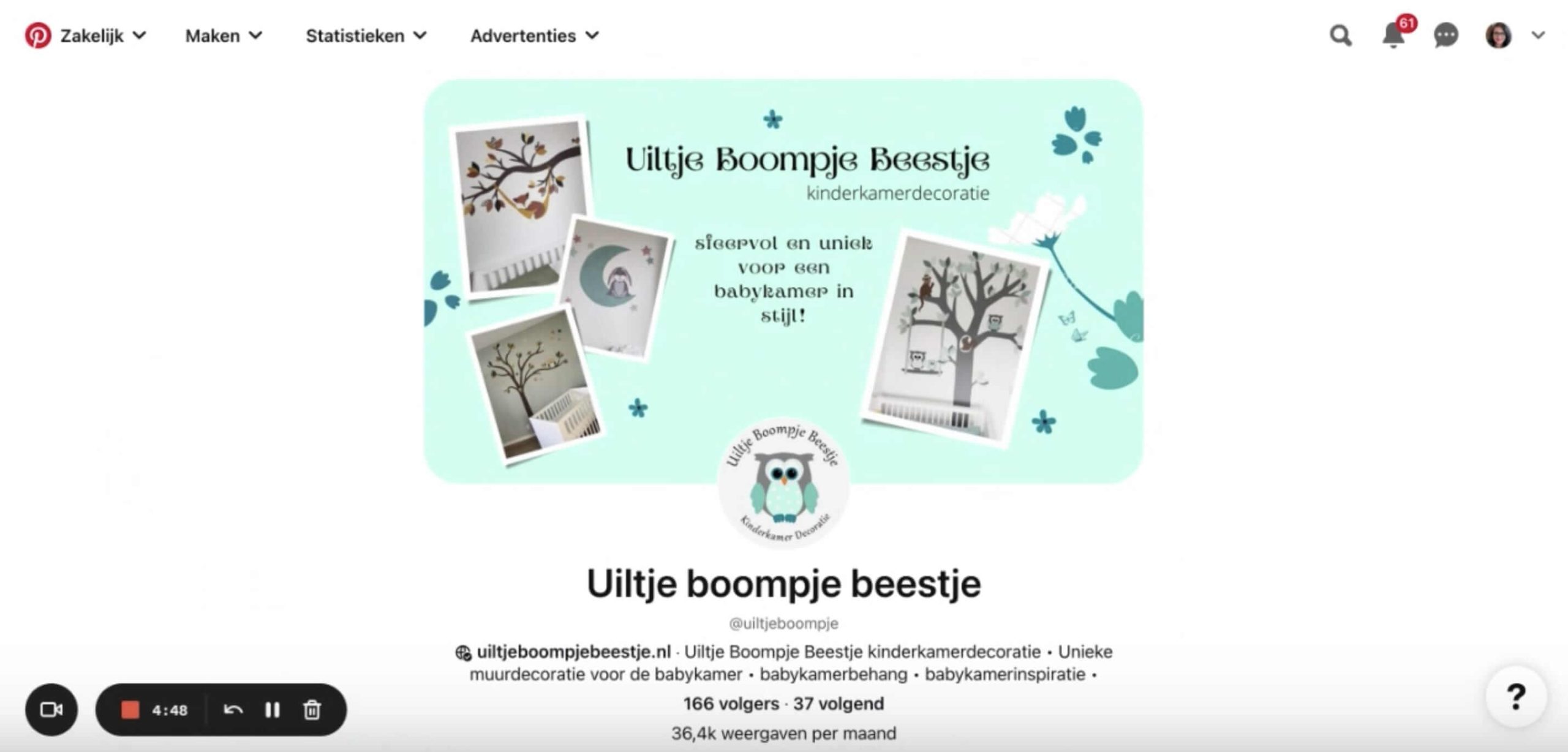 Pinterest profielnaam voor wijziging – zonder zoektermen